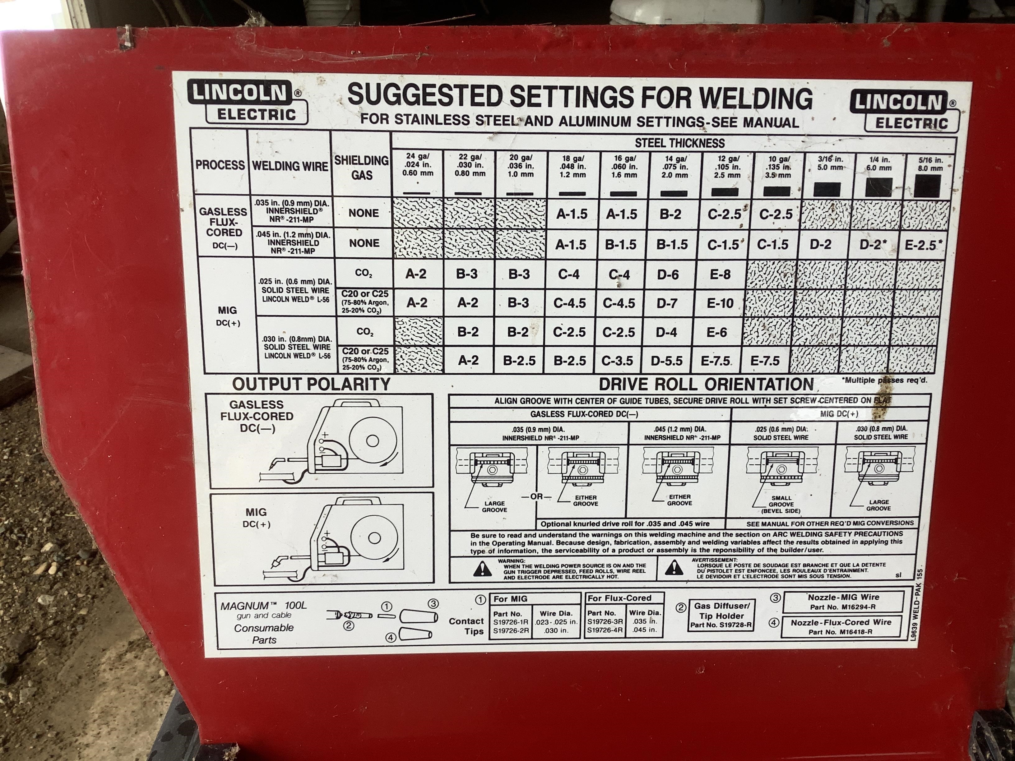 Lincoln Weld-Pak 155 Wire Welder BigIron Auctions