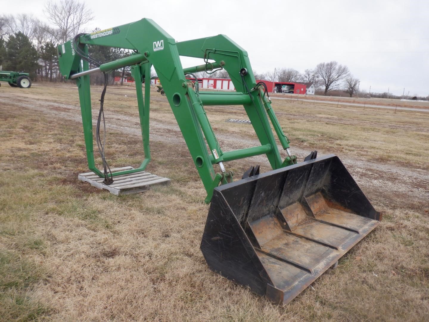 Westendorf Xta700 Tractor Mounted Loader Bigiron Auctions