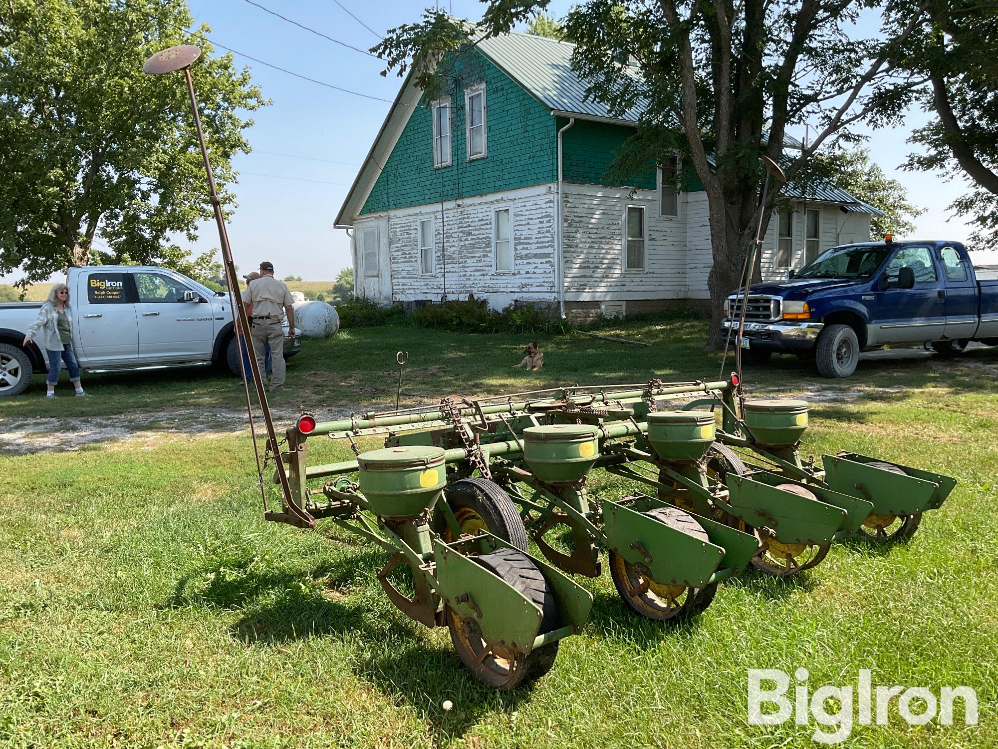 John Deere 494a 4r38” Planter Bigiron Auctions 1555