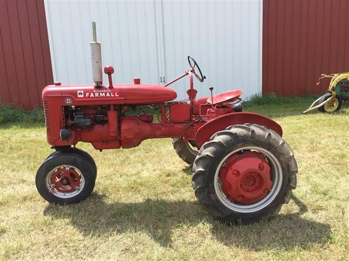 1945 International Farmall B Culti-Vision Tractor BigIron Auctions