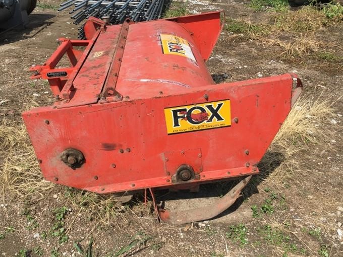 Fox Forage Header Bigiron Auctions