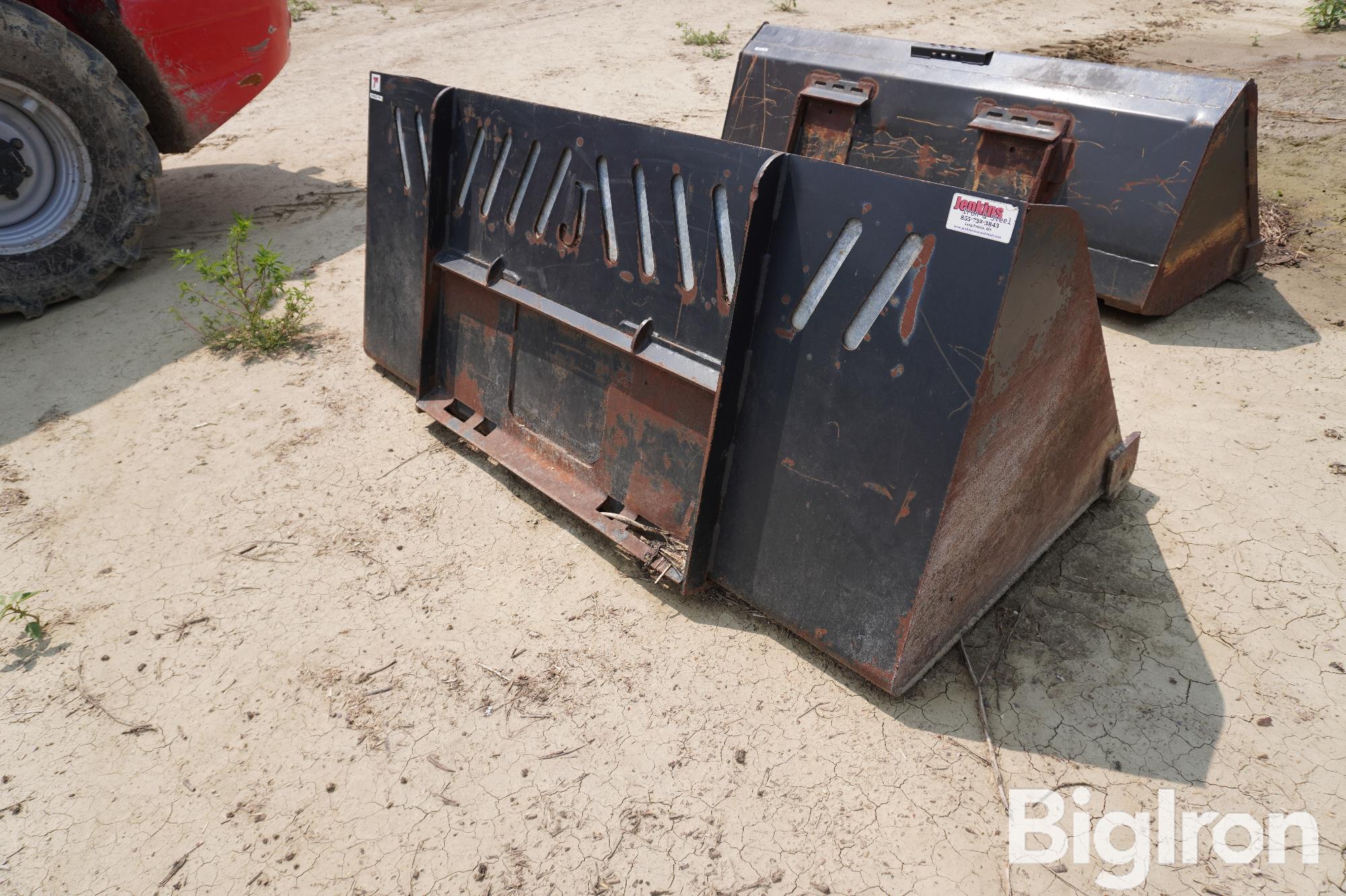 7' Commodity Bucket W/Skid Loader Mounts BigIron Auctions