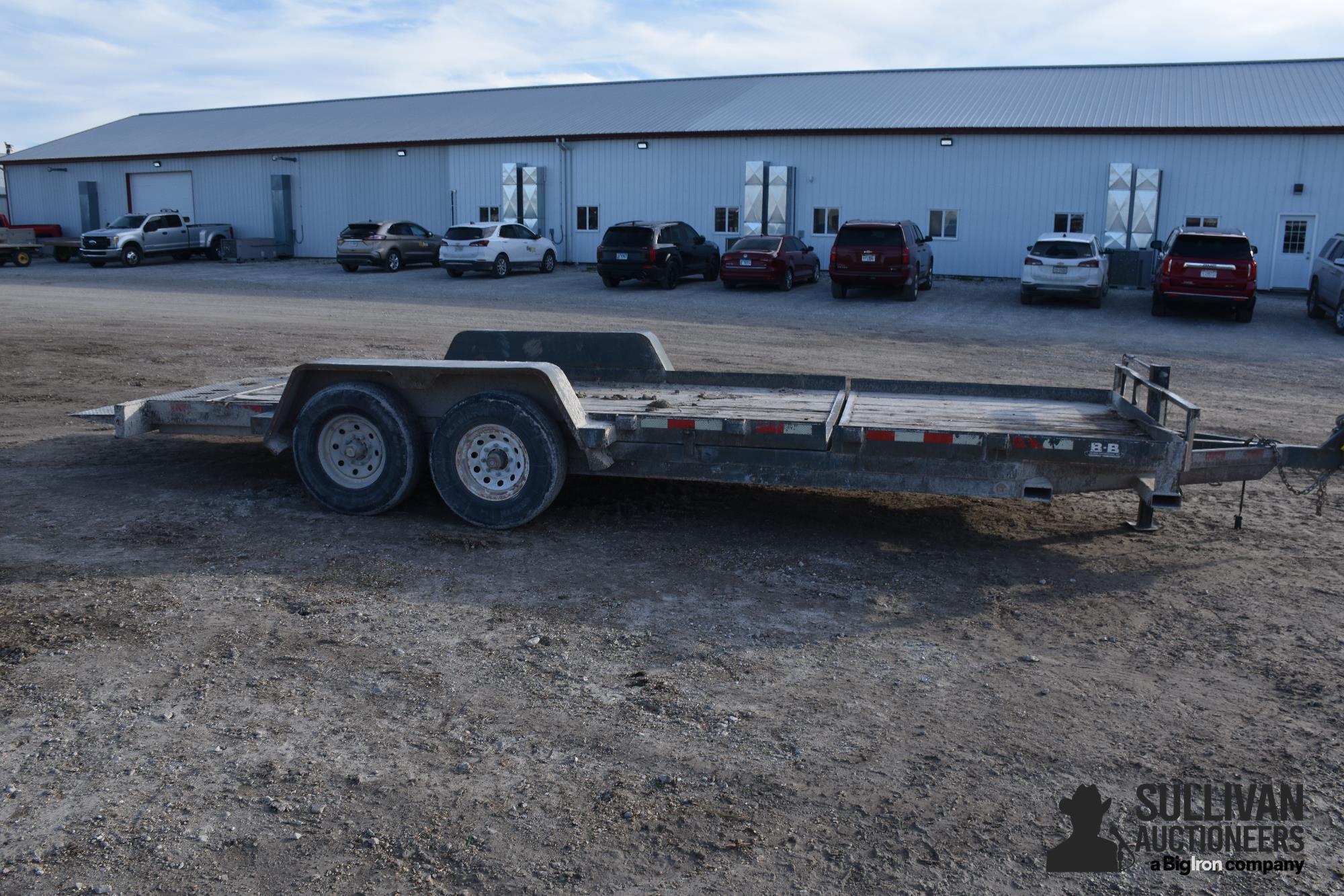 2009 B-B 22' Flatbed Tiltdeck Trailer BigIron Auctions