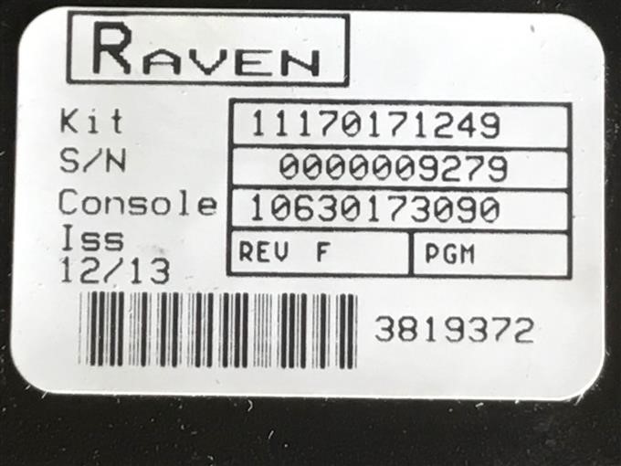 Raven Cruizer II Guidance System BigIron Auctions