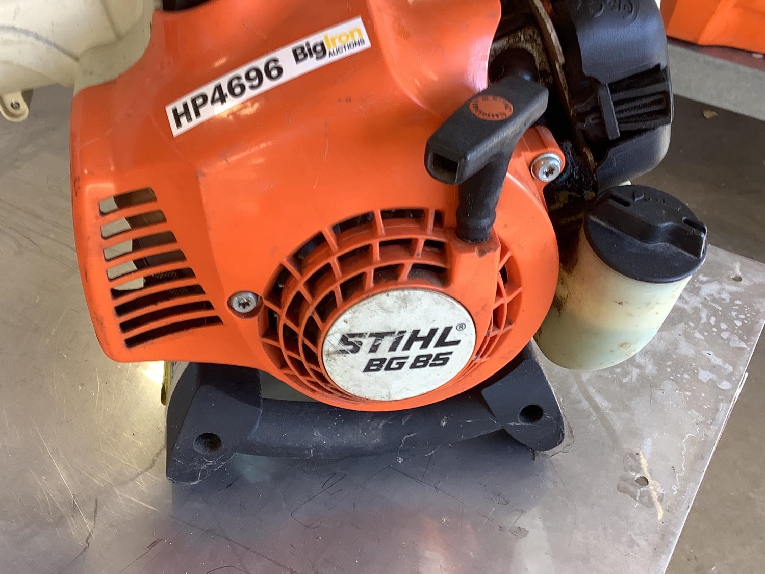 Stihl Bg85 Leaf Blower Bigiron Auctions