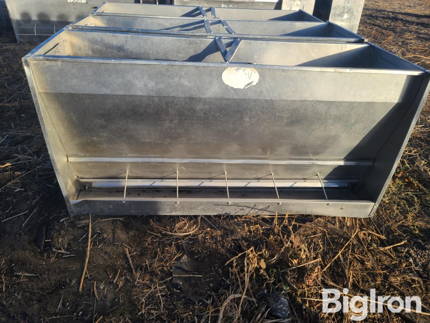 Hog Slat Stainless Steel Hog Confinement Feeders BigIron Auctions