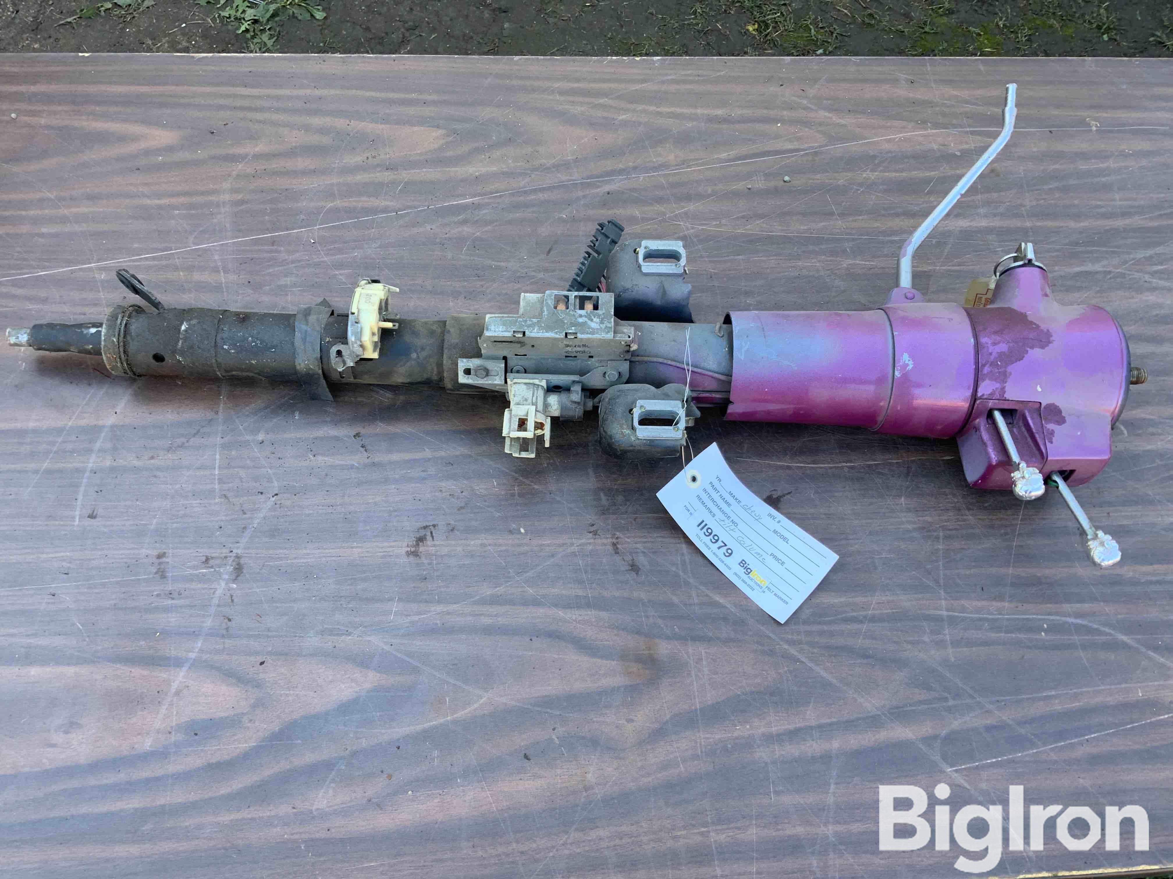 Chevrolet Tilt Steering Column BigIron Auctions