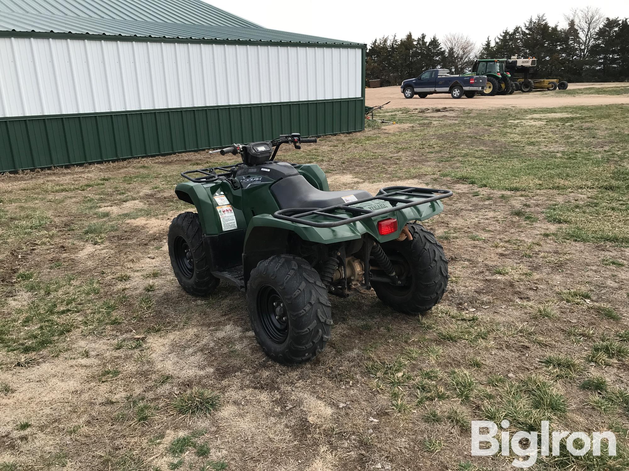 2018 Yamaha Kodiak YFM450 Power Steering 4x4 ATV BigIron Auctions