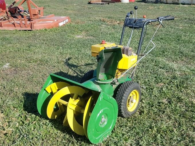 John Deere 826 2 Stage Snow Blower BigIron Auctions