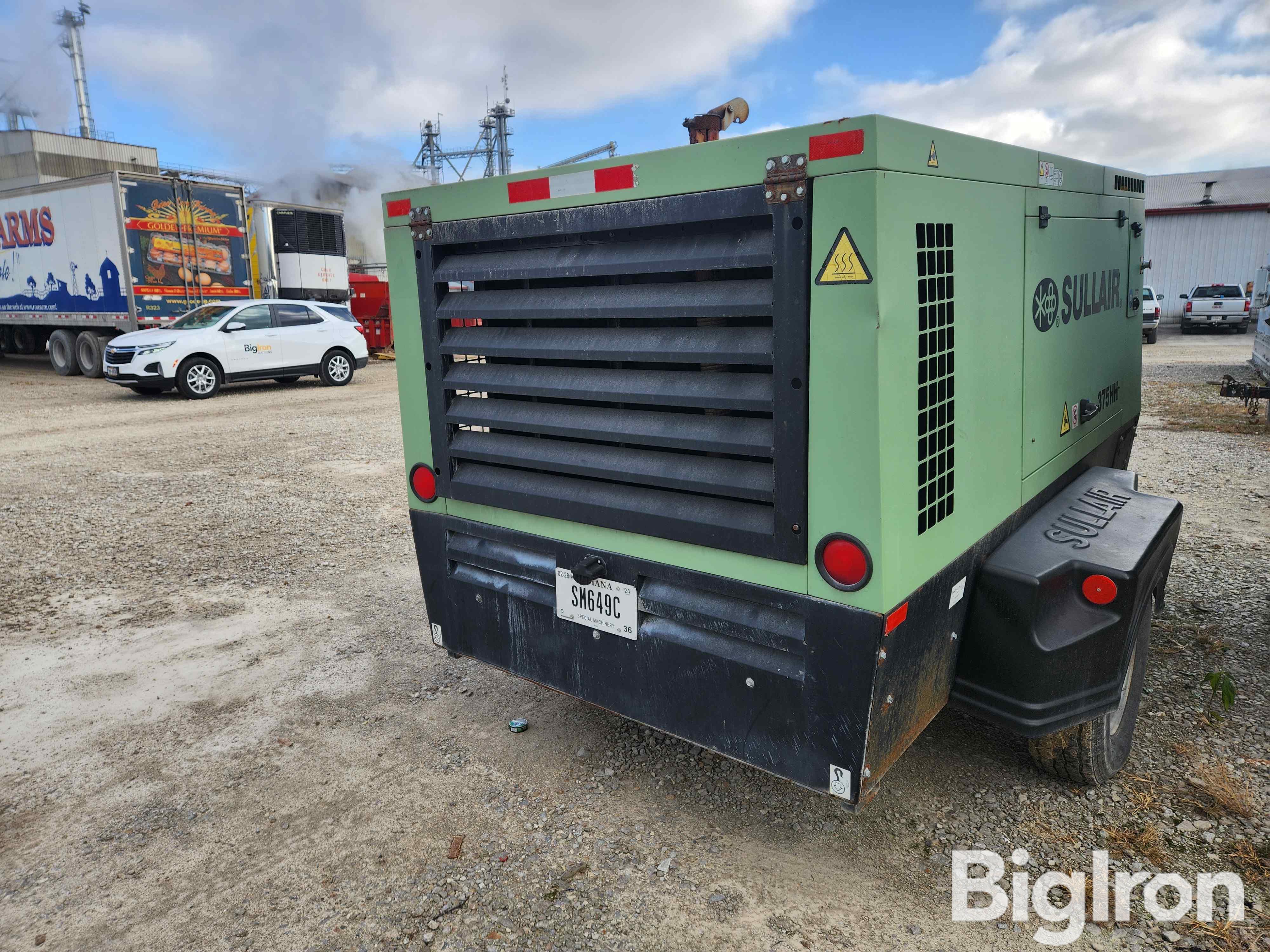 2015 Sullair 375HH Portable Air Compressor BigIron Auctions