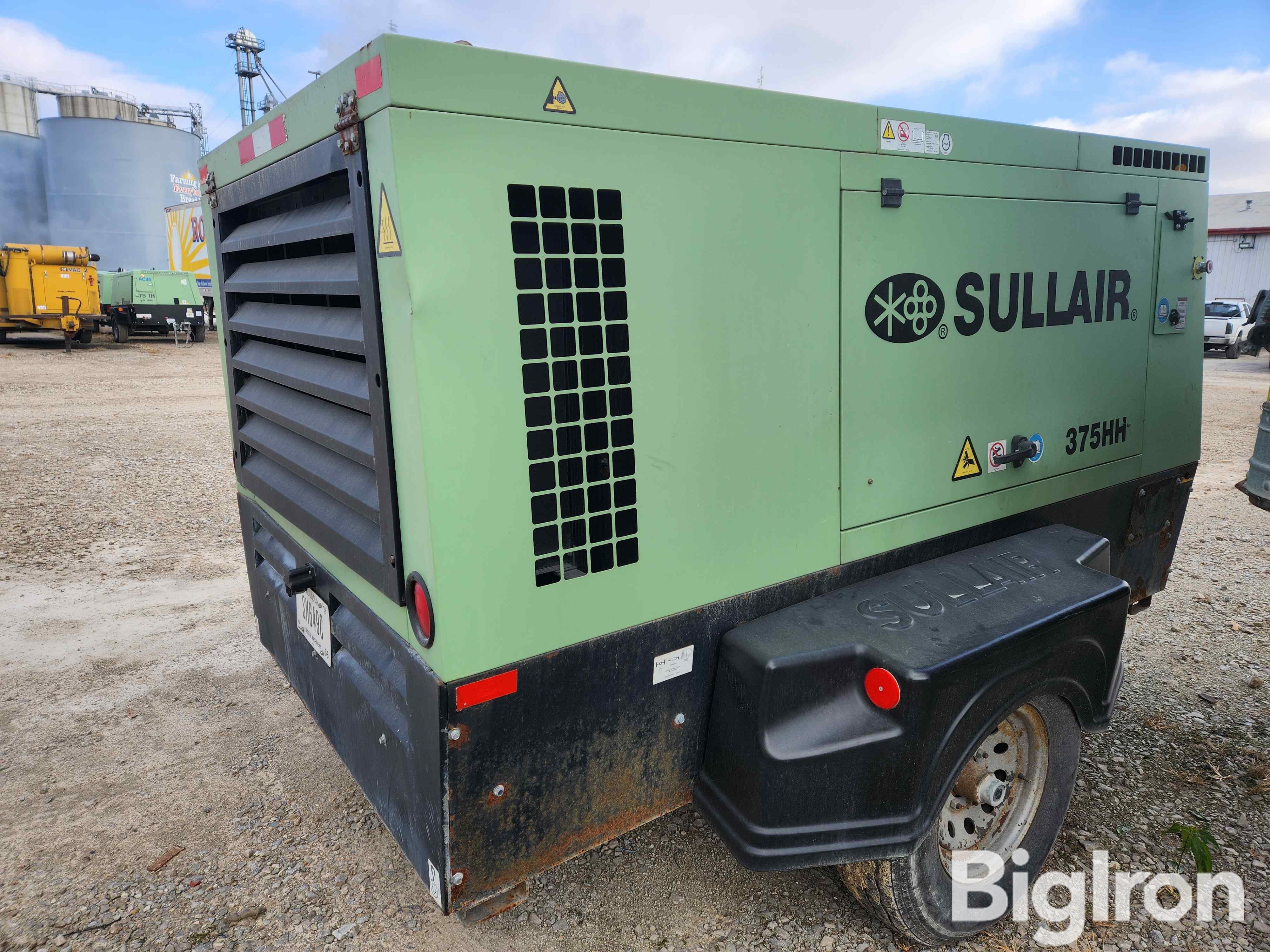 2015 Sullair 375HH Portable Air Compressor BigIron Auctions