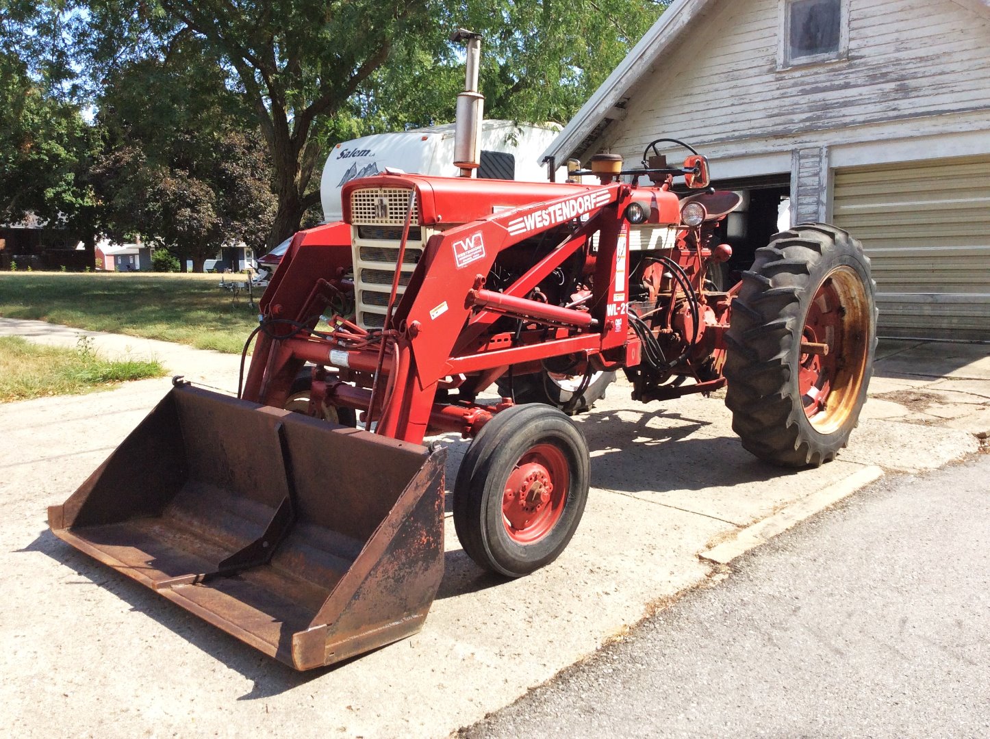 1958 Farmall 560 2wd Tractor Wl21 Loader Bigiron Auctions