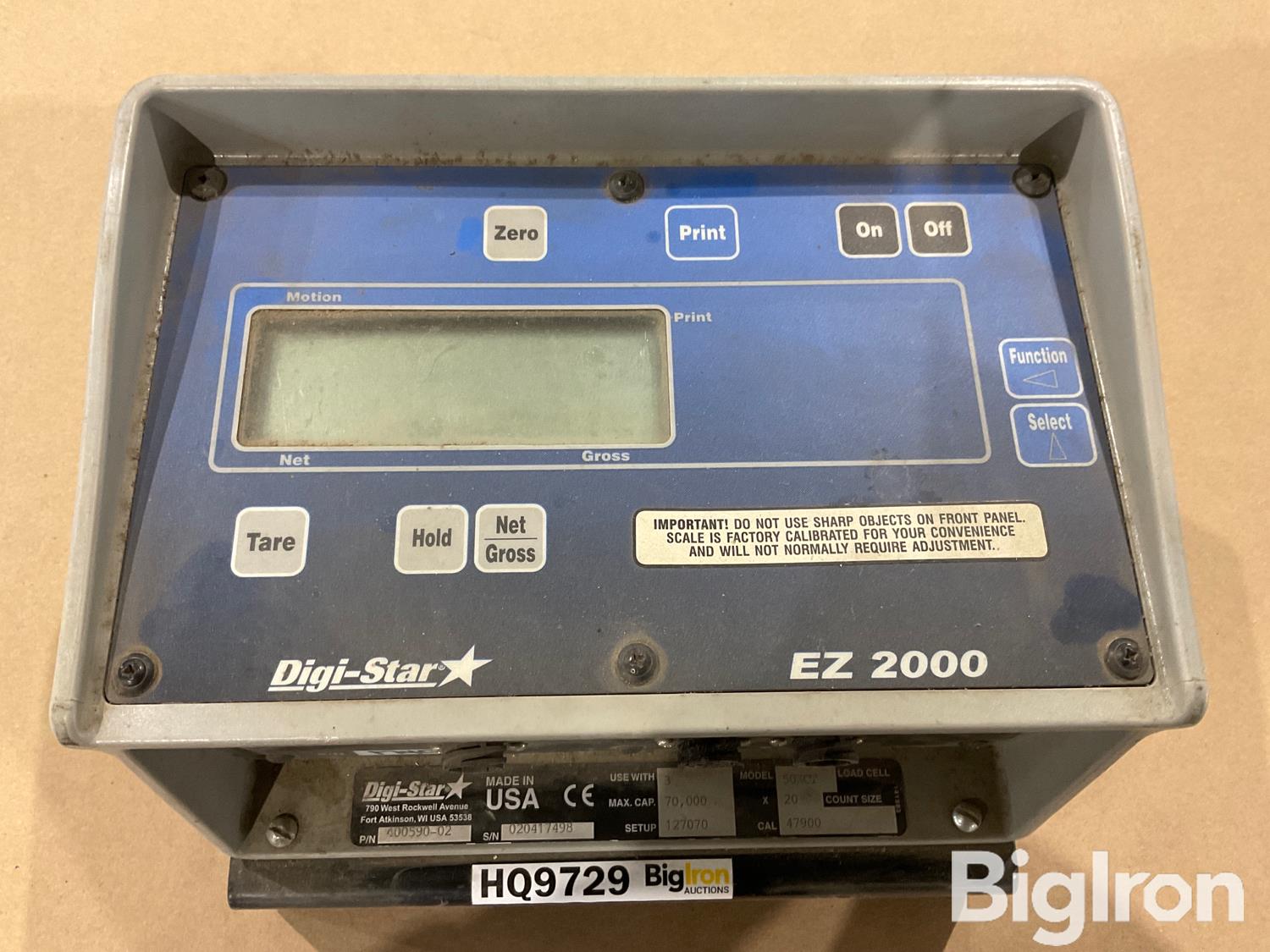 DigiStar EZ2000 Scale Head BigIron Auctions