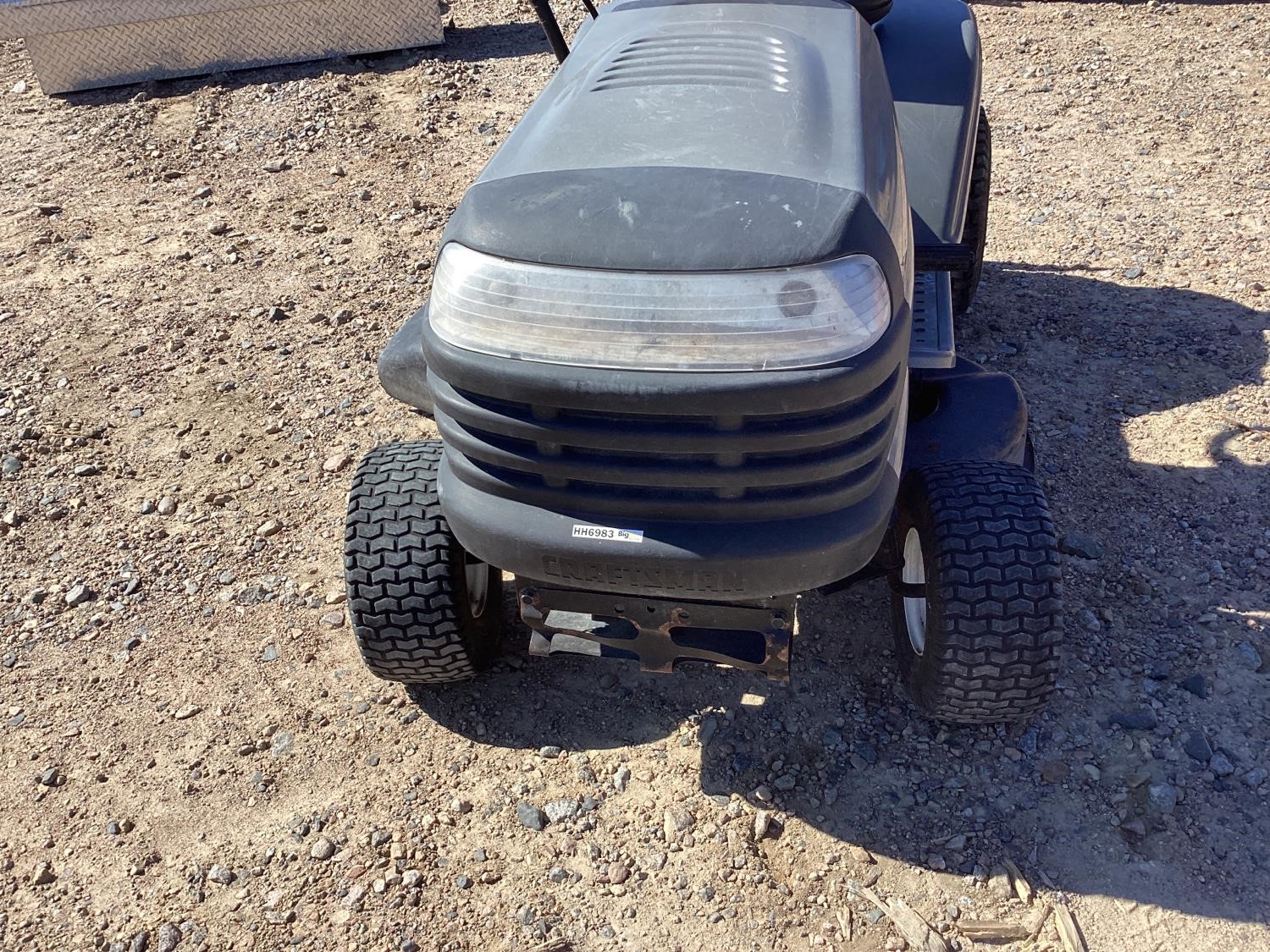 Craftsman Lt1000 Lawn Mower Bigiron Auctions 7208