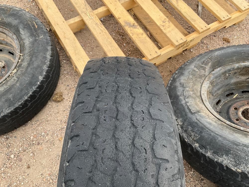 Widetrack Radial Baja 235/85R16 Tires & Rims BigIron Auctions