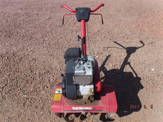 Yard Machines 135202 Walk Behind Rototiller BigIron Auctions