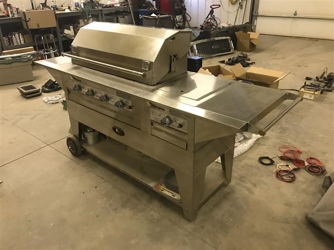 Lazy Man Inc LM210-40 Stainless Steel Grill BigIron Auctions