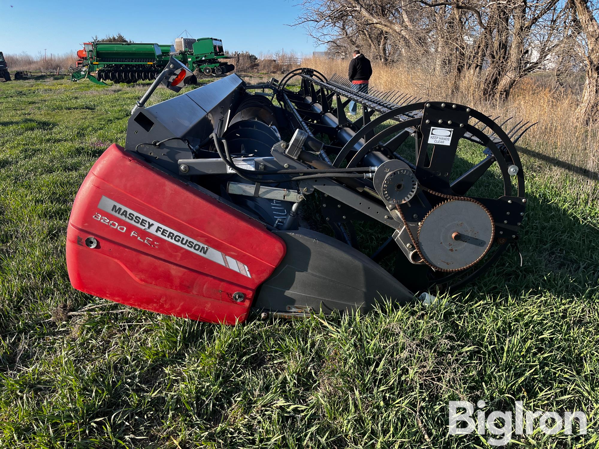 2008 Massey Ferguson 8200-25 Flex Header BigIron Auctions