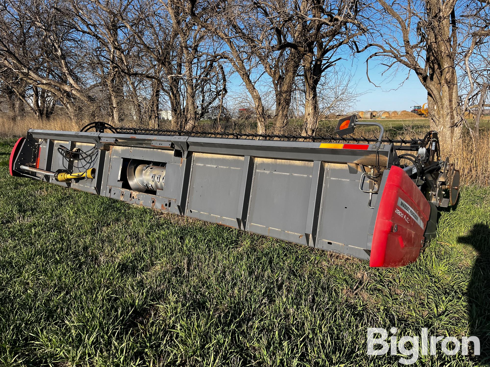 2008 Massey Ferguson 8200-25 Flex Header BigIron Auctions