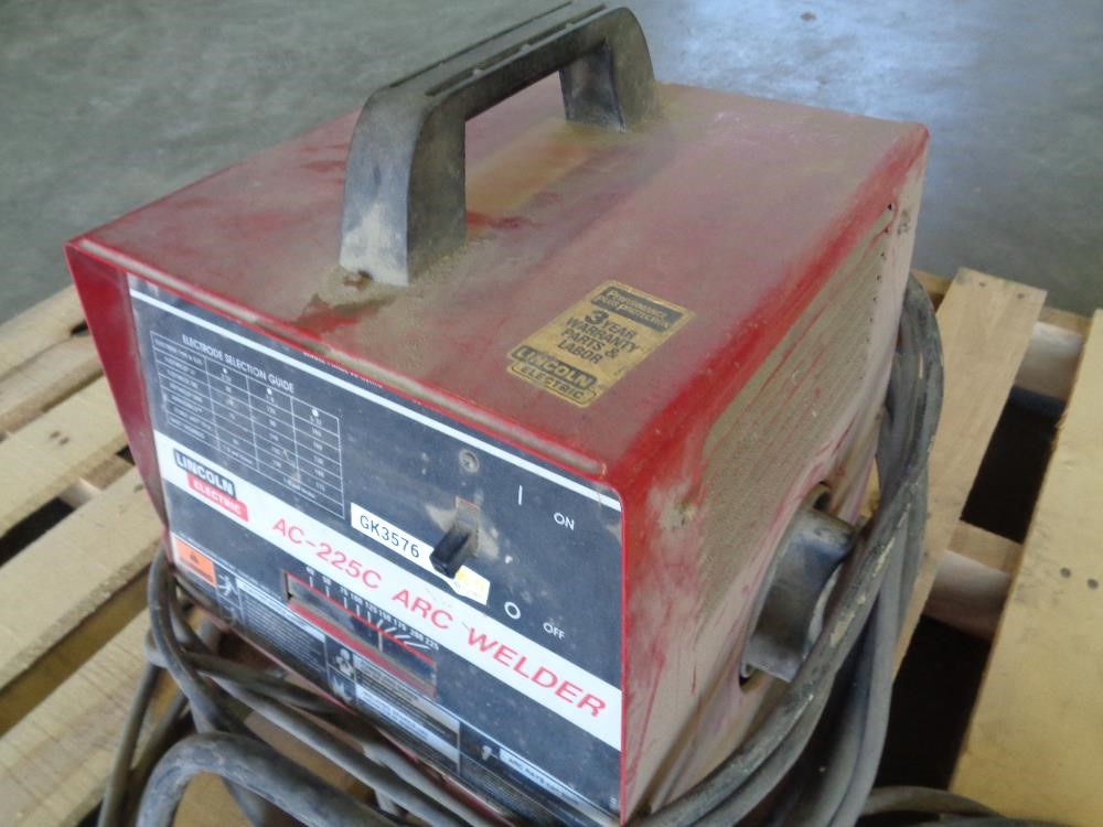 Lincoln Electric AC 225C ARC Stick Welder BigIron Auctions