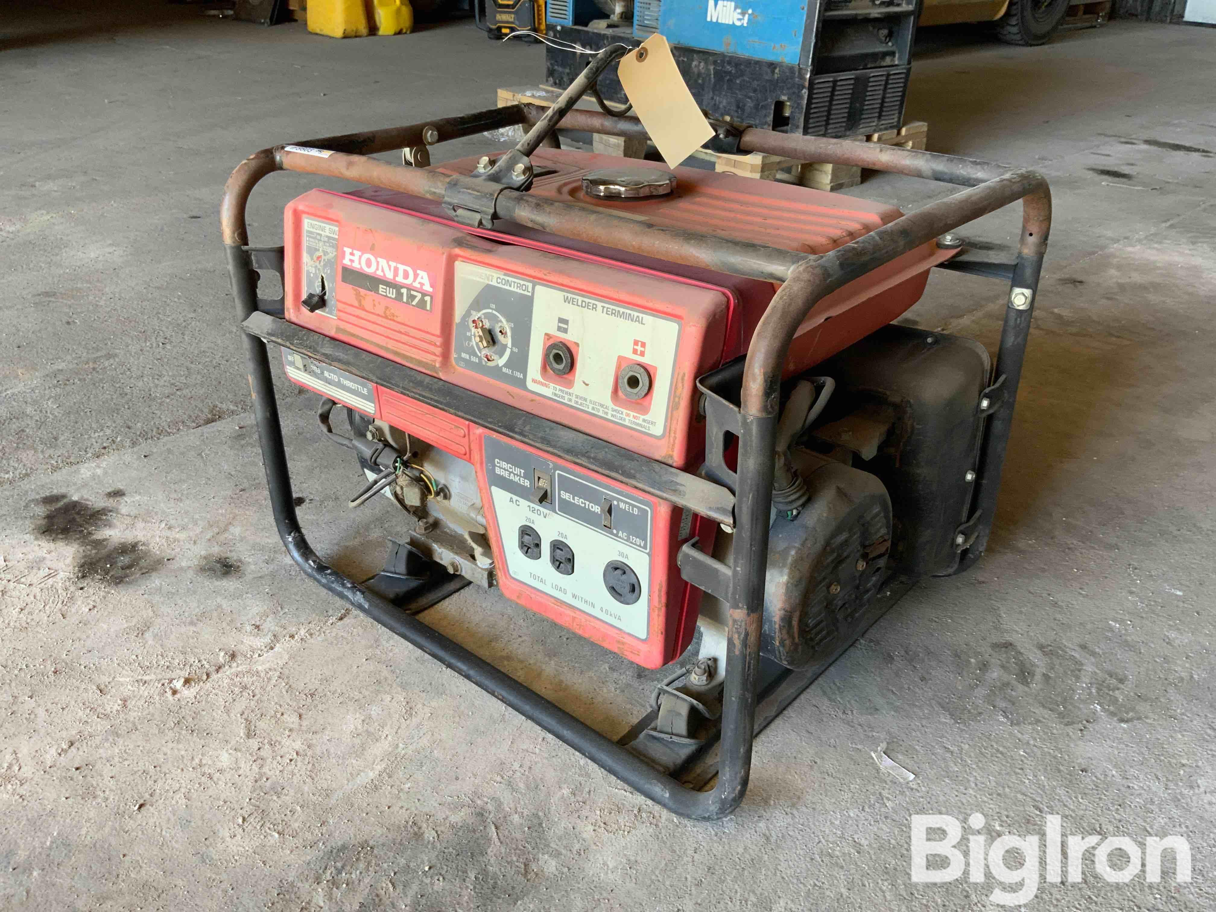 Honda EW171 Generator BigIron Auctions