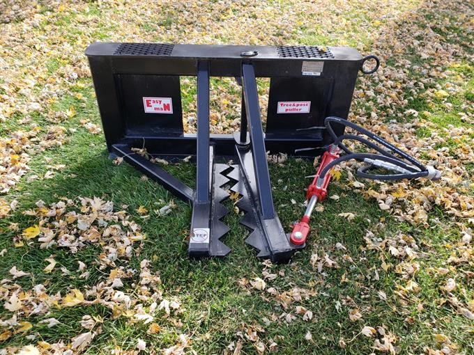 2018 Industrias America Post/Tree Puller Skid Steer Attachment BigIron ...