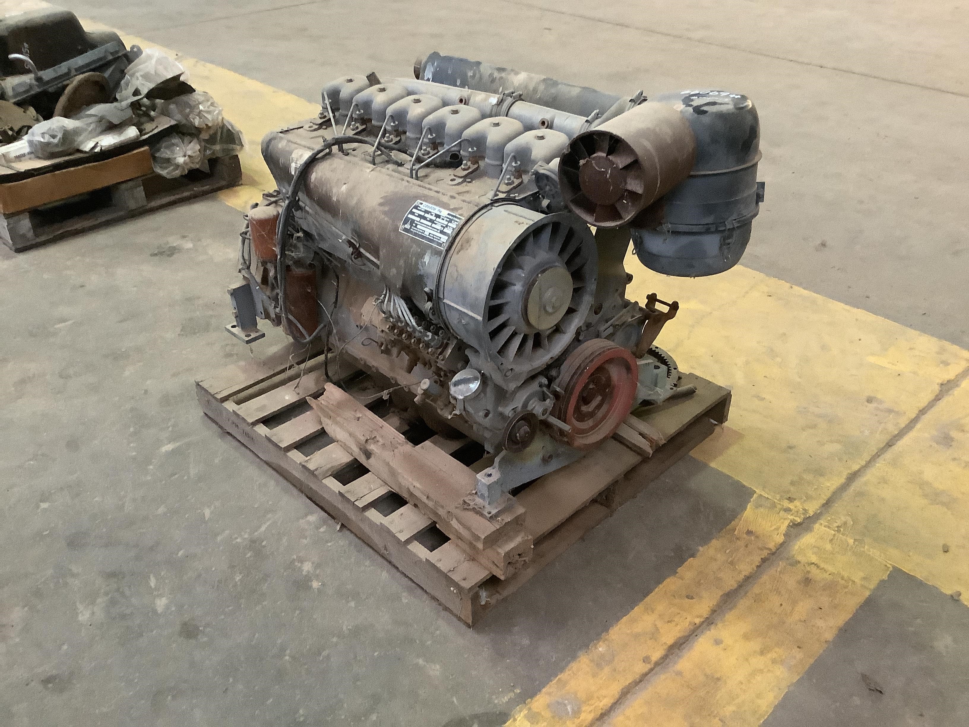 Deutz D914L06 Power Unit Engine w/ Clutch Packs (Inoperable) BigIron ...