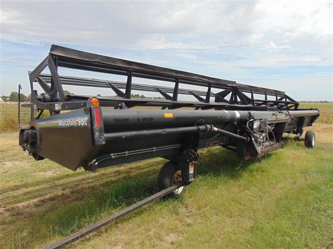 1994 MacDon 960 Draper Head BigIron Auctions