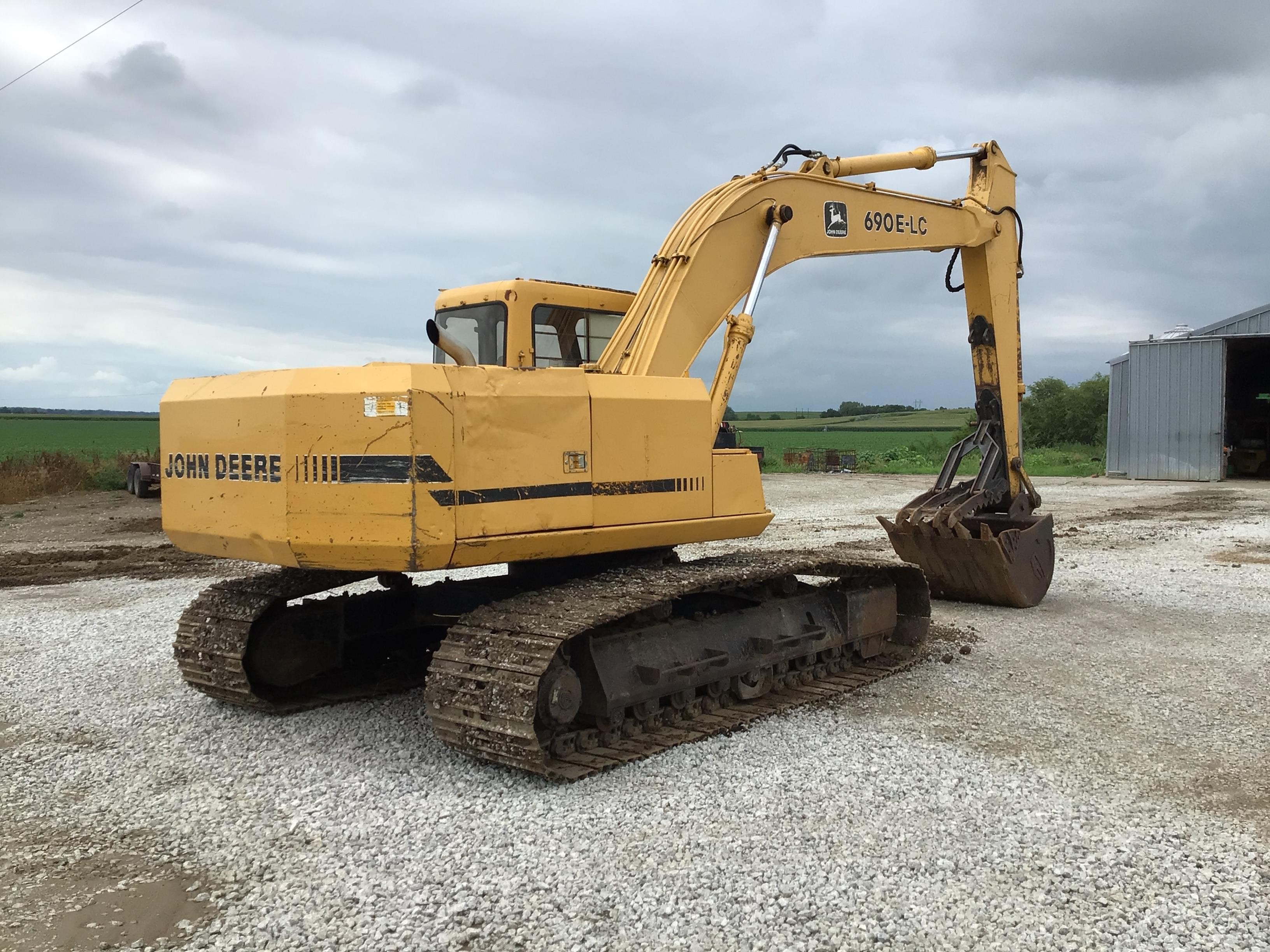 1992 John Deere 690e Lc Excavator Bigiron Auctions 6067