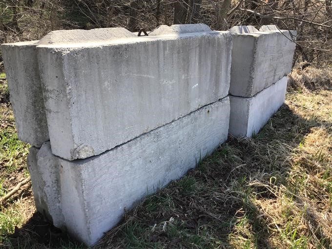 Concrete Retaining Wall Blocks BigIron Auctions