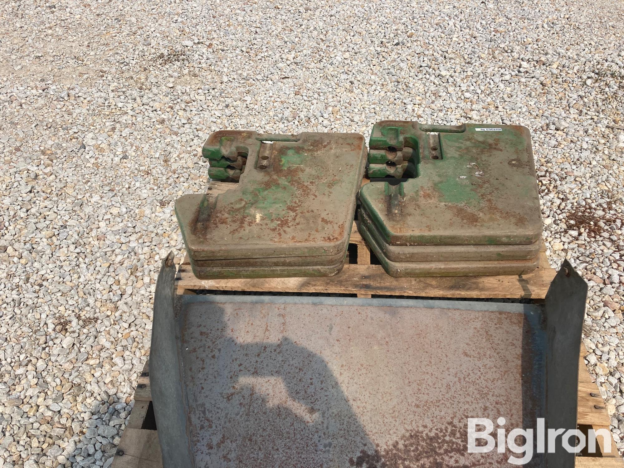 John Deere Front Weights & Wagon Chute BigIron Auctions