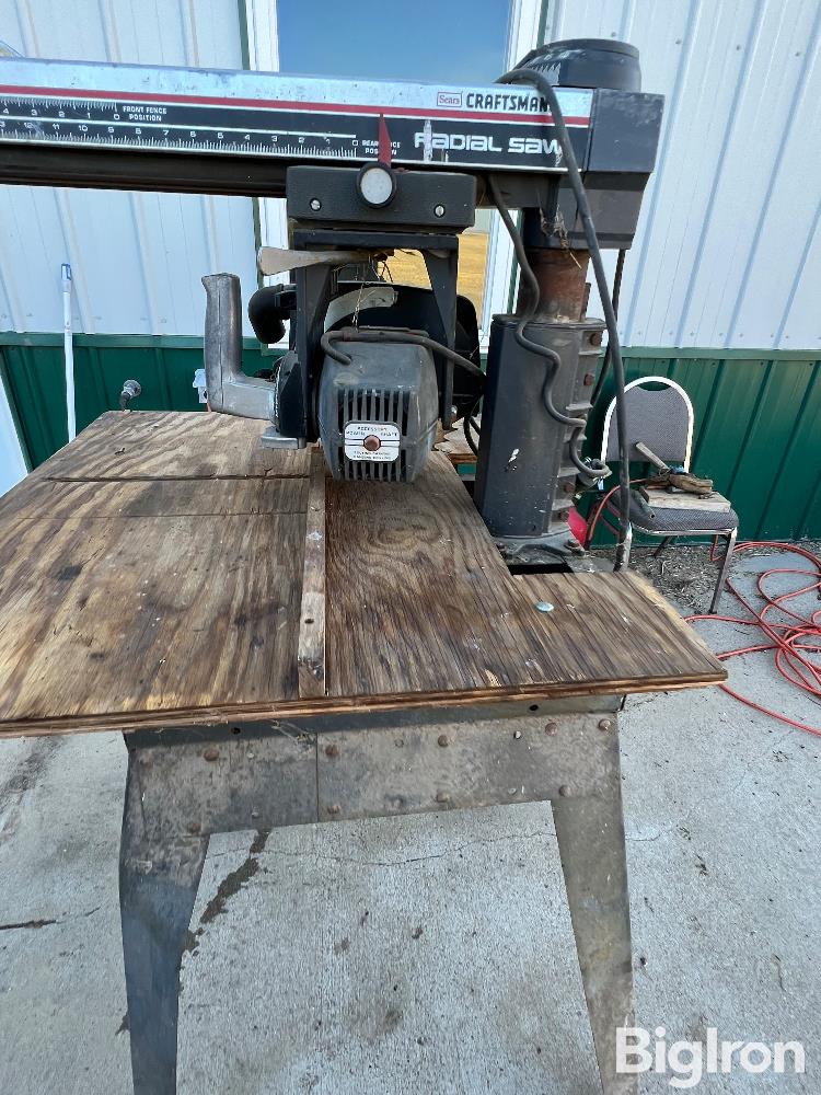 Craftsman Radial Saw & Stand BigIron Auctions