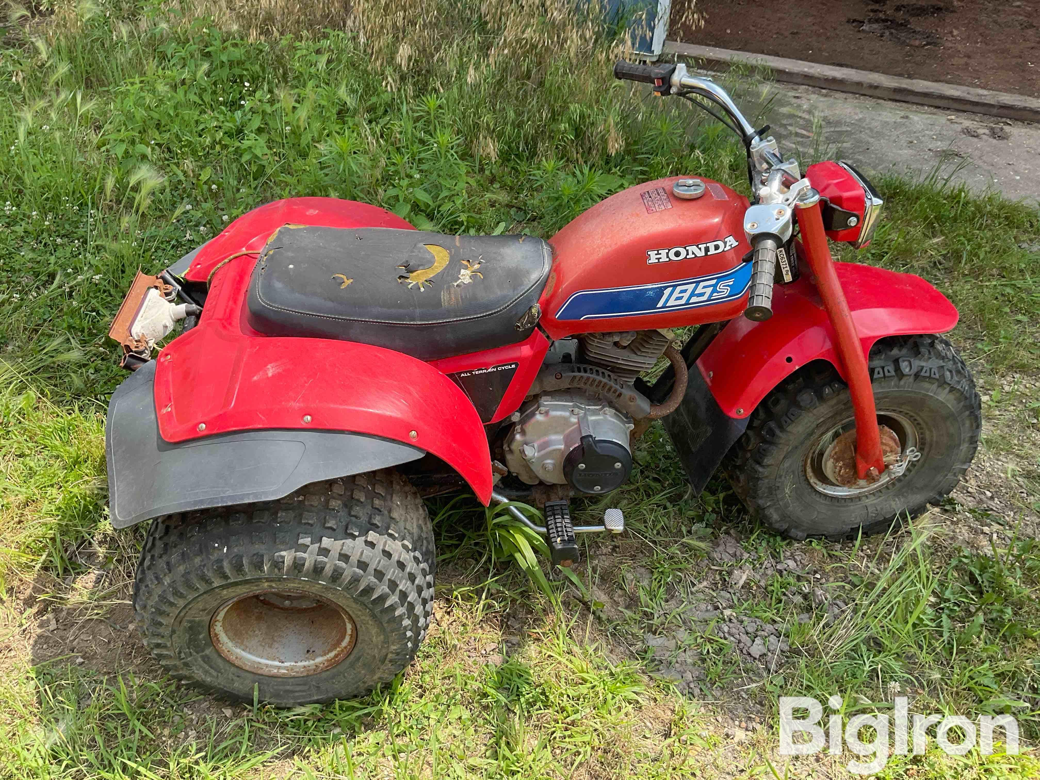 1981 Honda 185S Off Road 3Wheeler BigIron Auctions