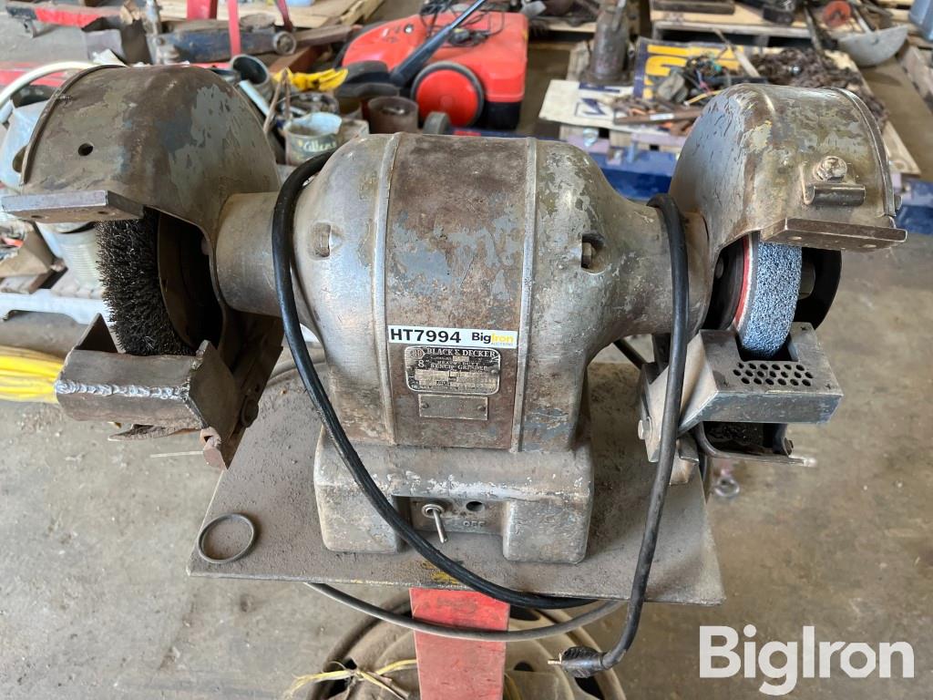 Black & Decker Heavy Duty Bench Grinder Bigiron Auctions