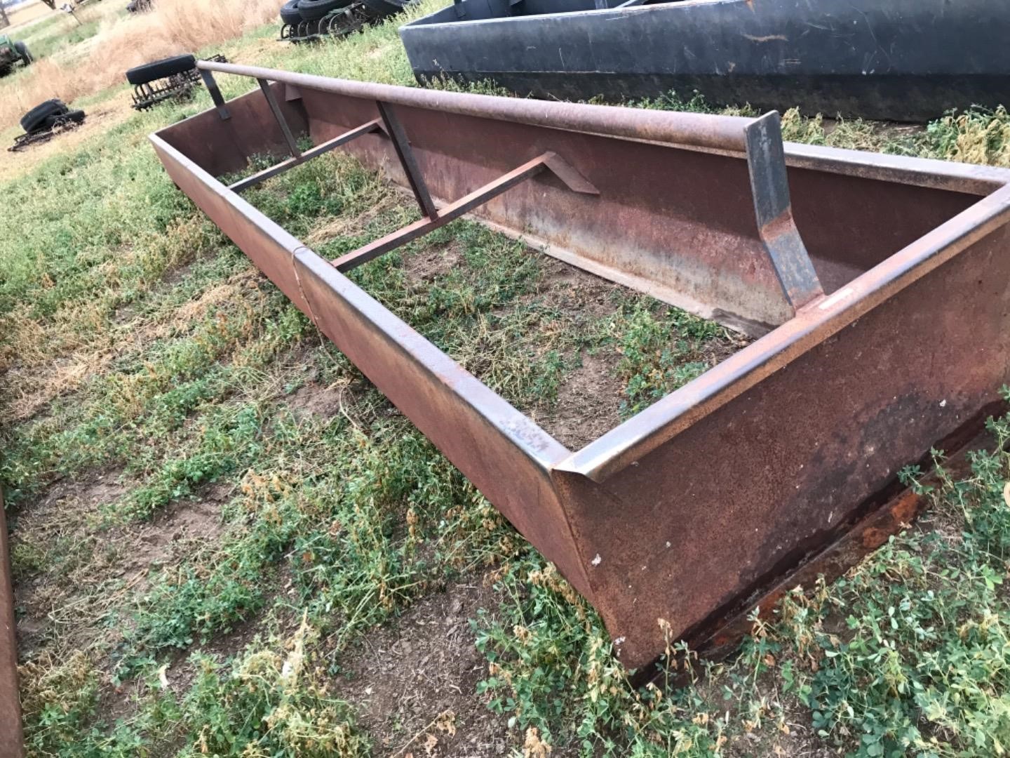 20' Steel Bottomless Feed Bunk BigIron Auctions