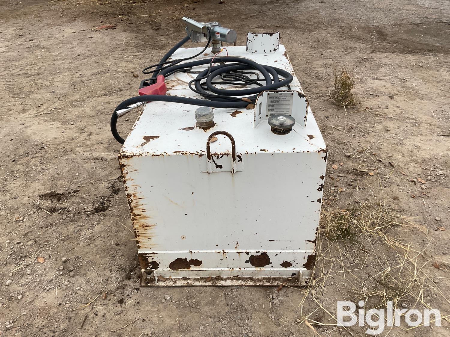 180-Gallon Fuel Tank W/12V Pump BigIron Auctions