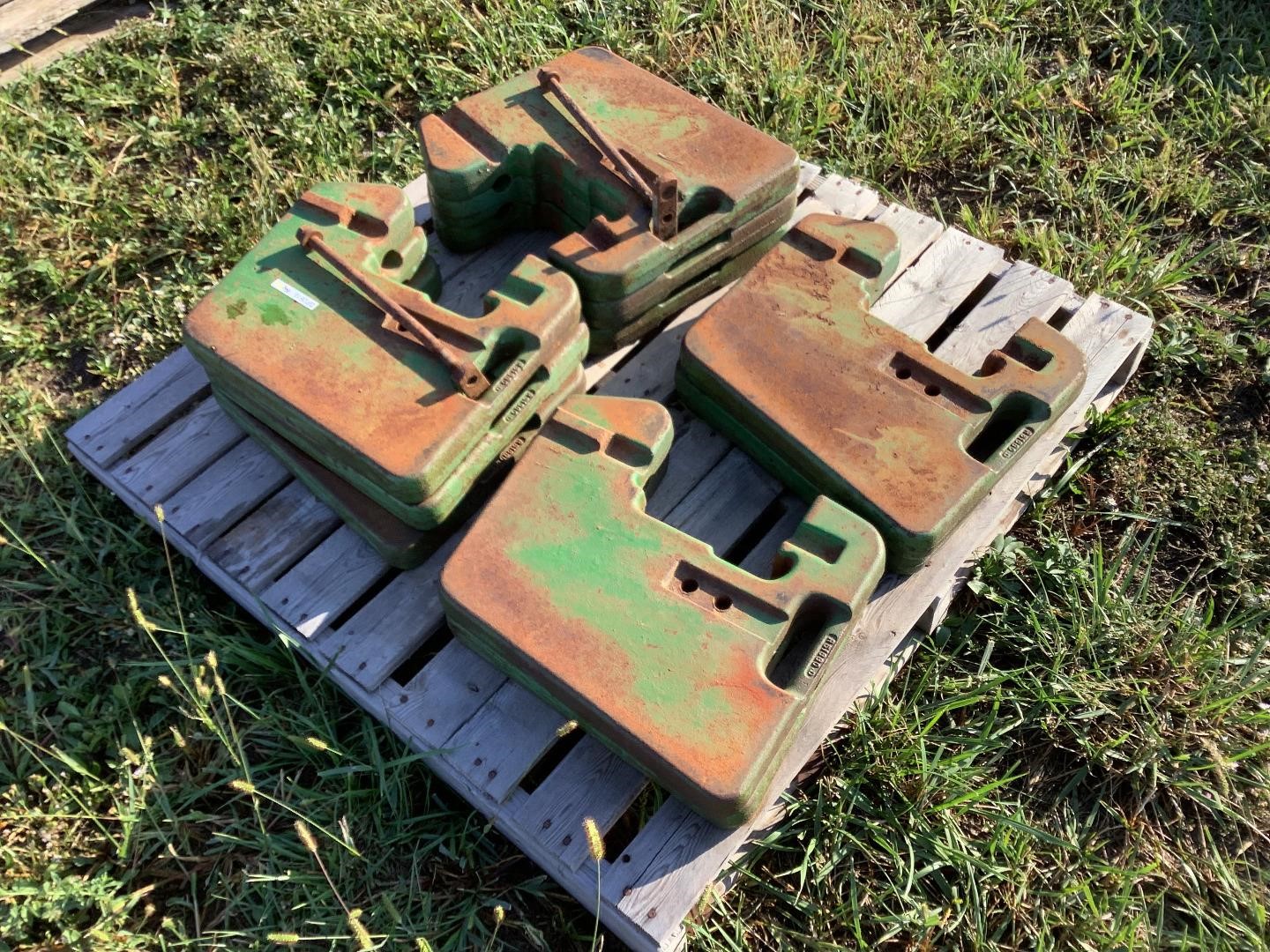 John Deere Front Suitcase Weights BigIron Auctions