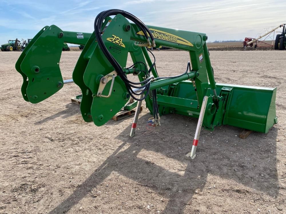 John Deere 721 Front End Tractor Loader Bigiron Auctions 0914