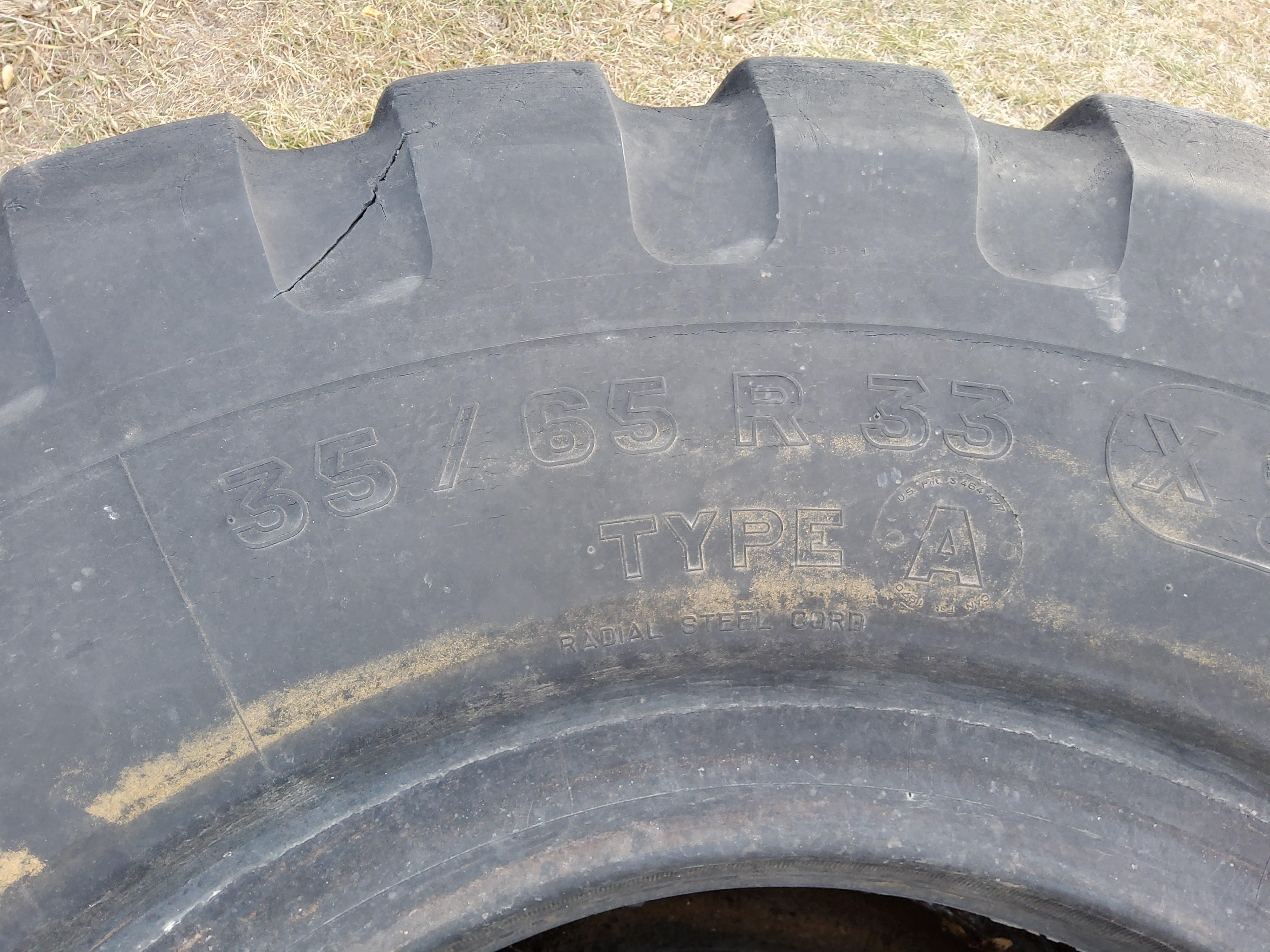 Michelin 35 65r33 Tire Bigiron Auctions