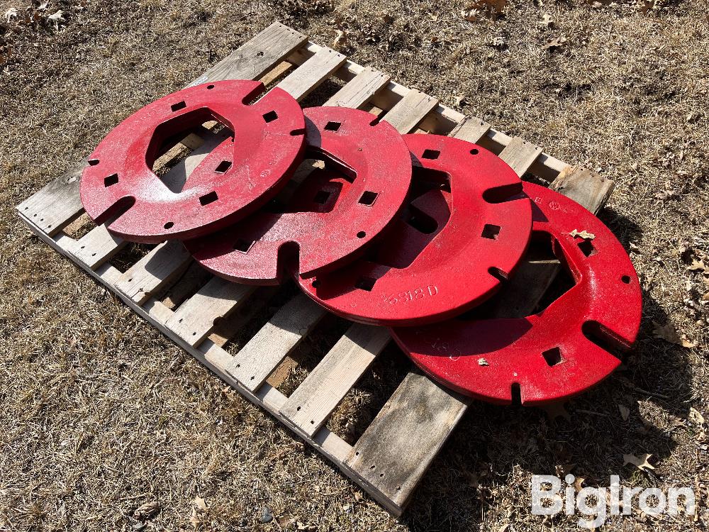 International 6818D Rear Wheel Tractor Weights BigIron Auctions