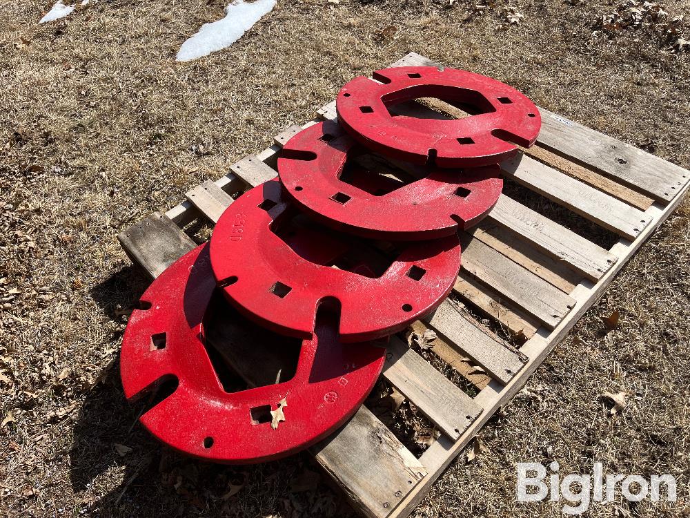 International 6818D Rear Wheel Tractor Weights BigIron Auctions