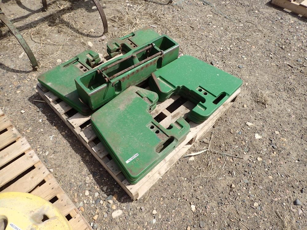 John Deere 50 Series Weights & Front Bracket BigIron Auctions