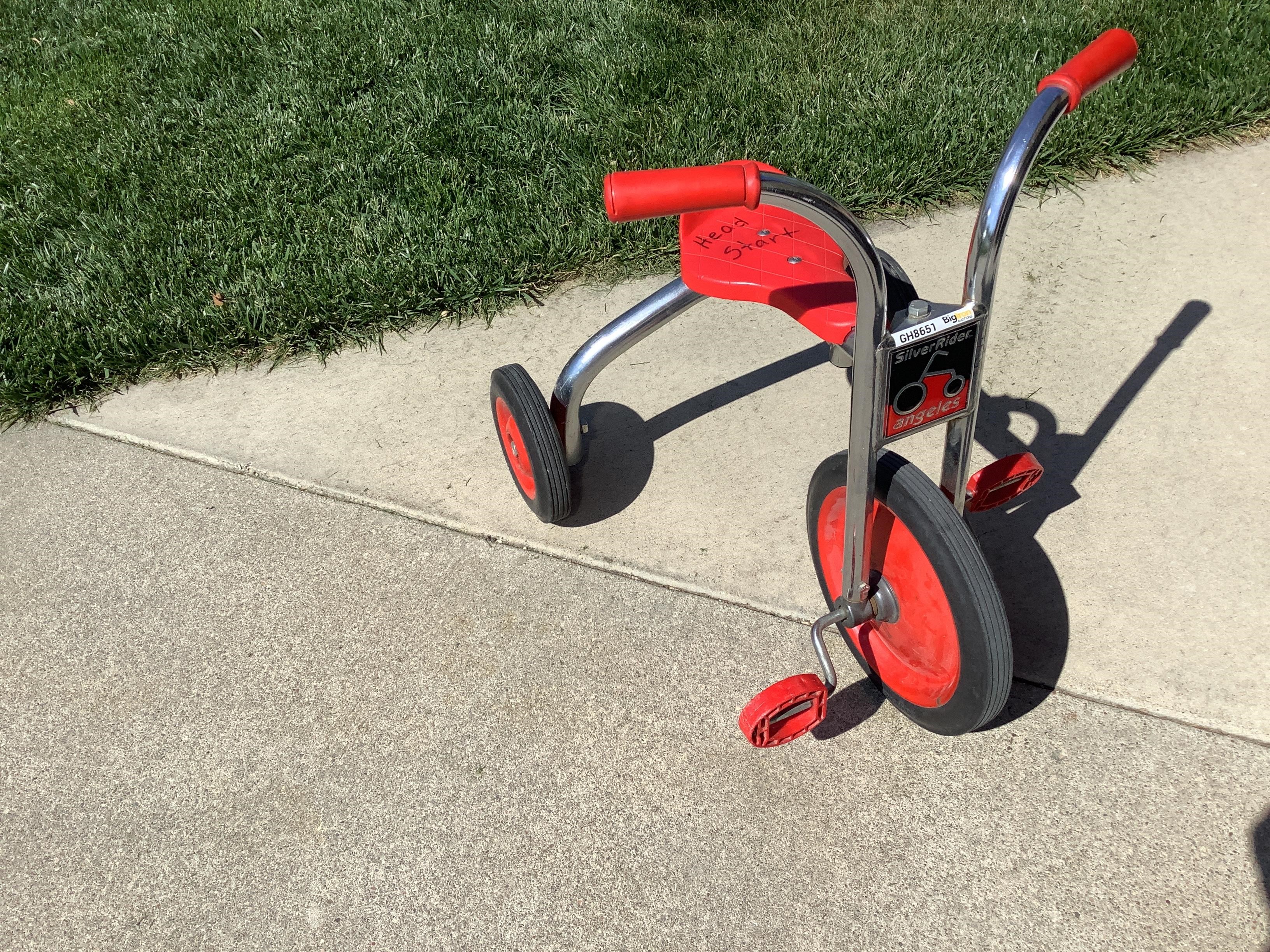 Silver hotsell rider tricycle