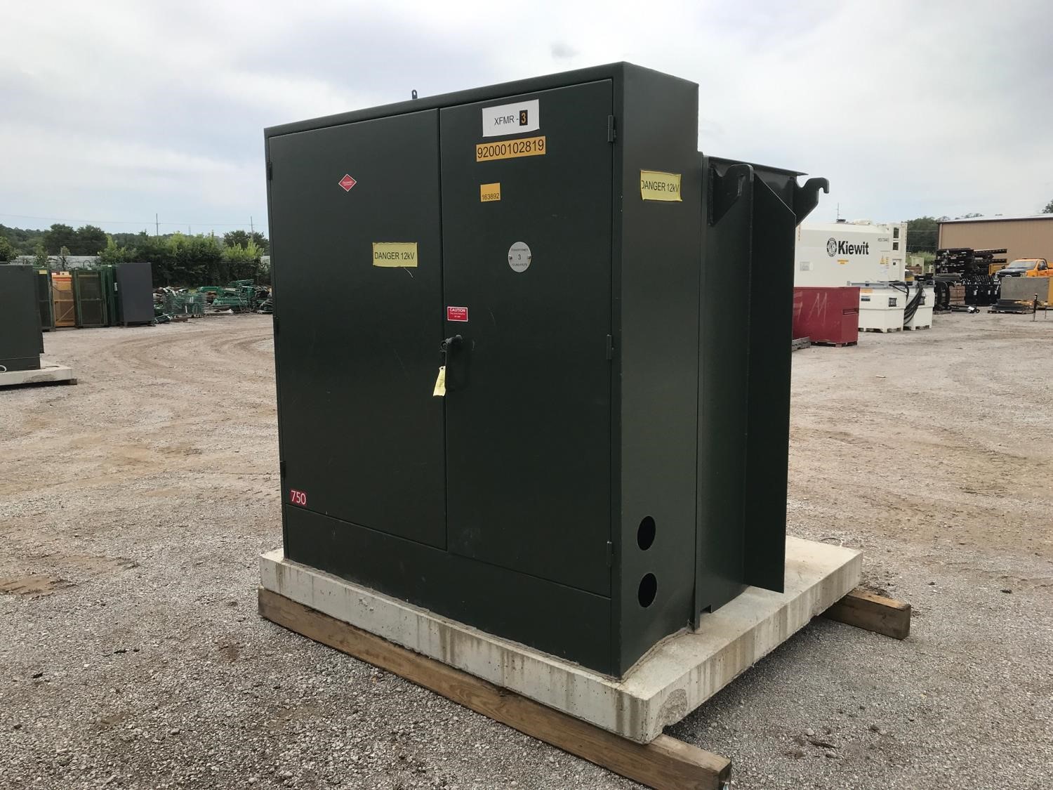 Solomon Three Phase Padmount 750KVA Transformer BigIron Auctions