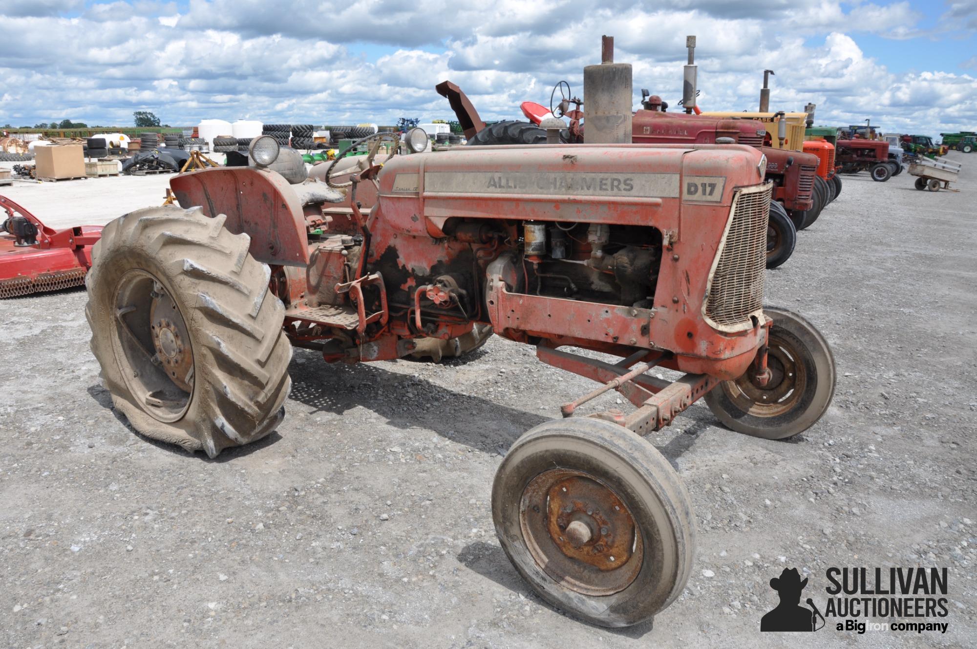 1958 Allis-Chalmers D17 Diesel 2WD Tractor BigIron Auctions