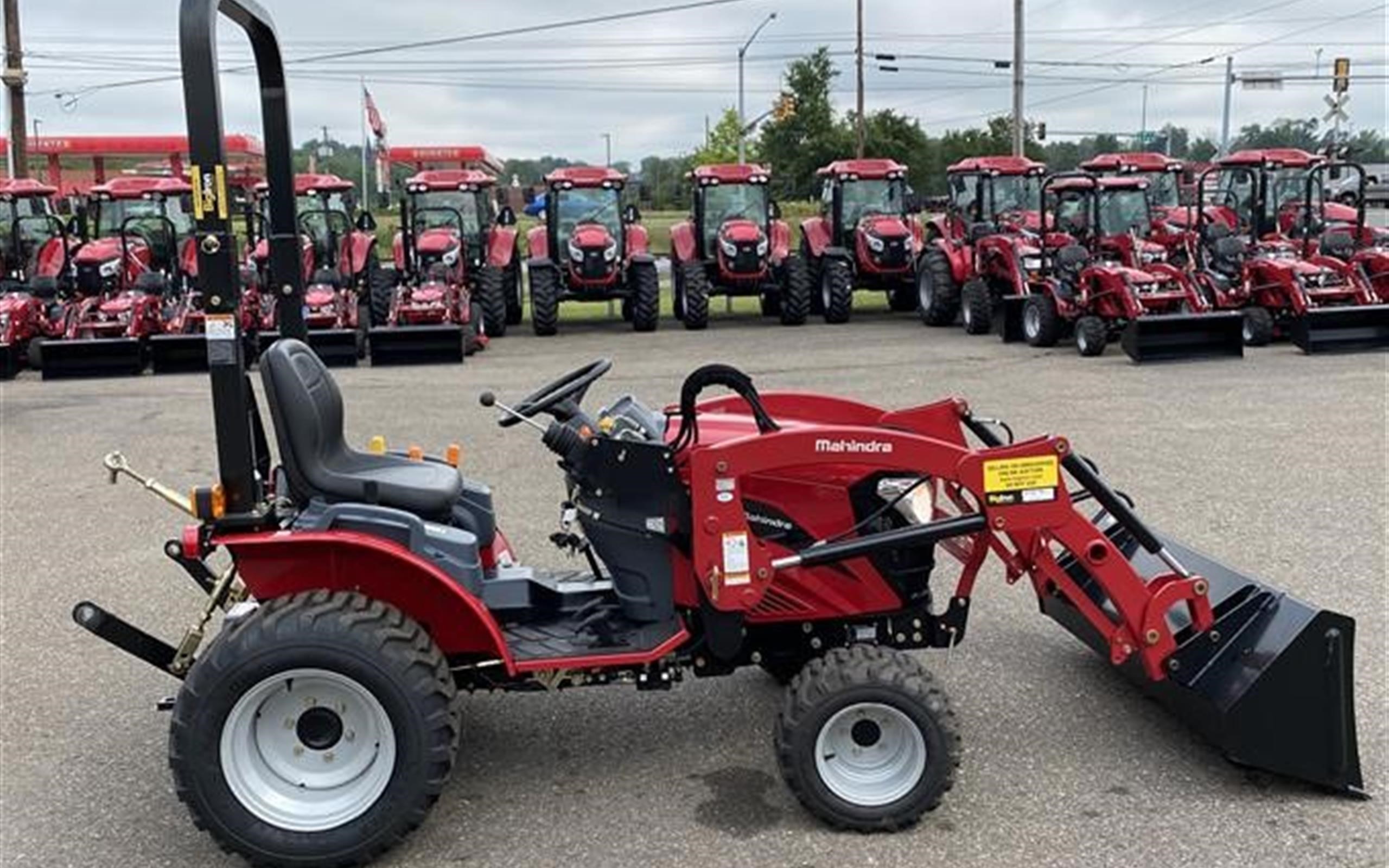 2017 Mahindra EMax 22S 4WD Compact Utility Tractor W/Loader BigIron ...