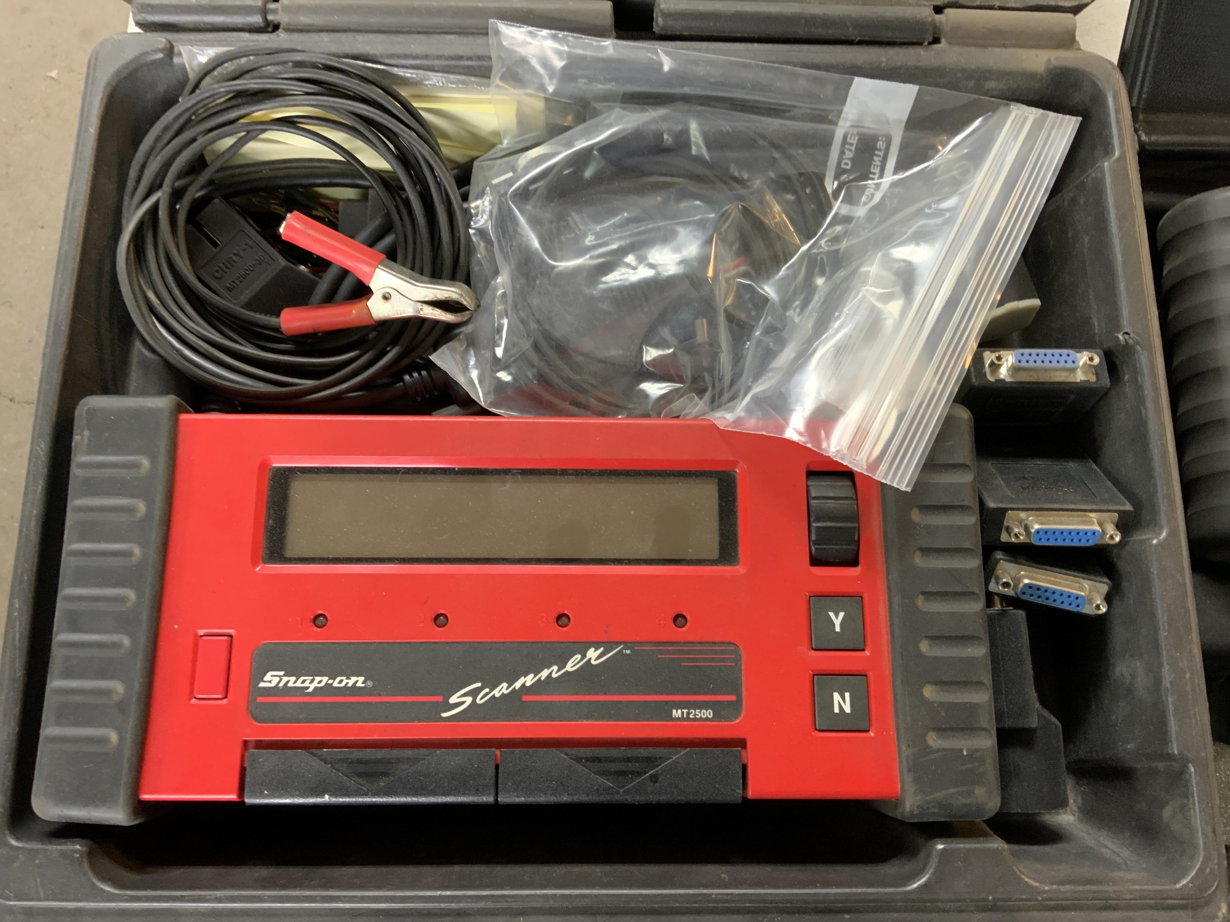 Snap-On MT2400 & MT2500 Computer Scan Analysis Kits BigIron Auctions