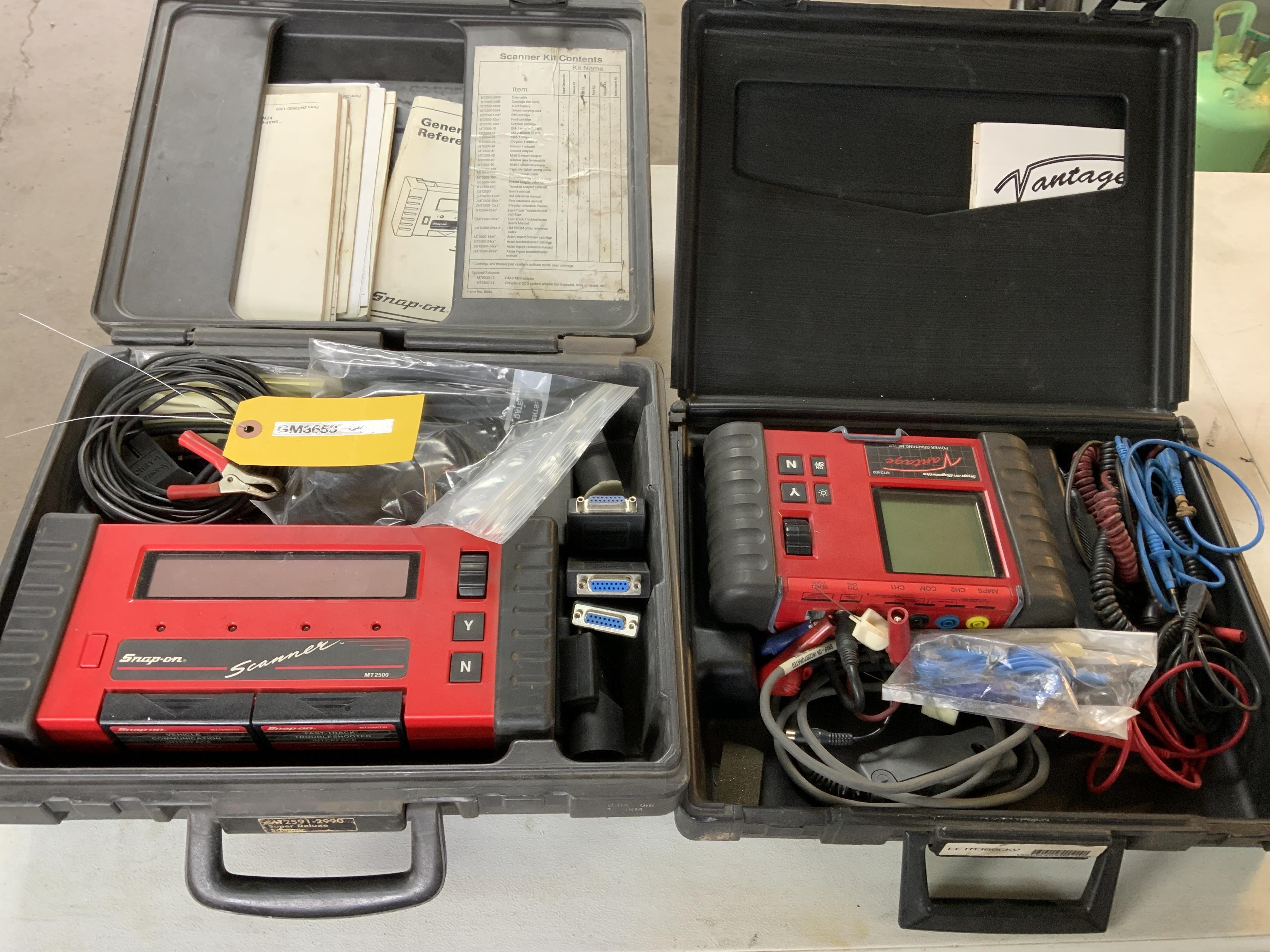 Snap-On MT2400 & MT2500 Computer Scan Analysis Kits BigIron Auctions