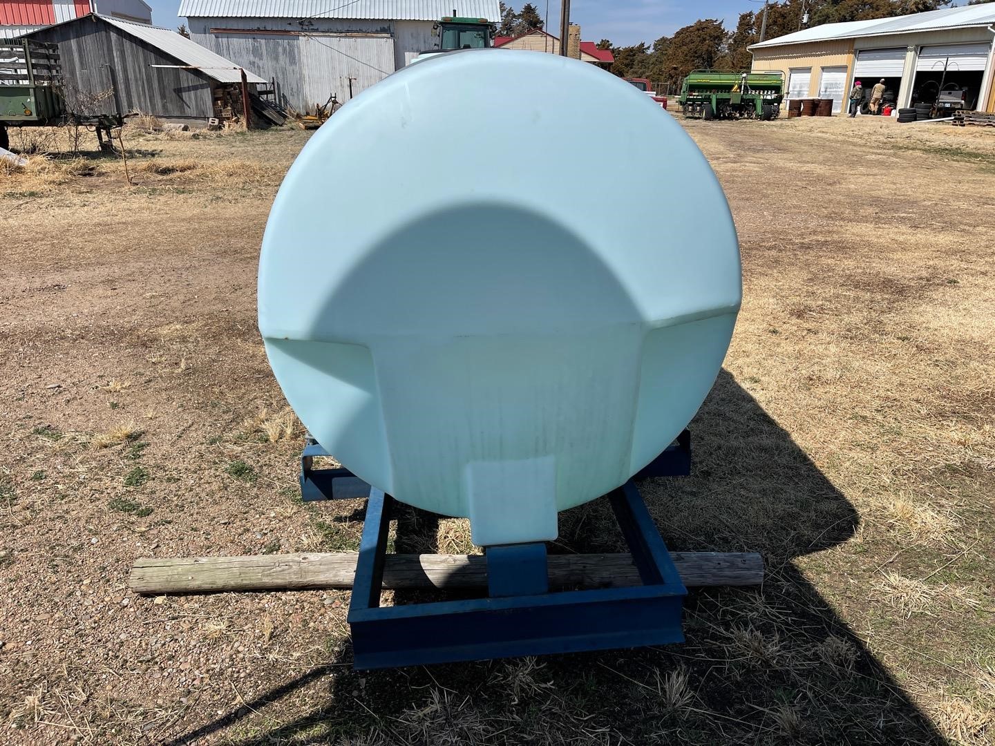 Poly 1000 Gal Fertilizer Tank w/ Skid BigIron Auctions