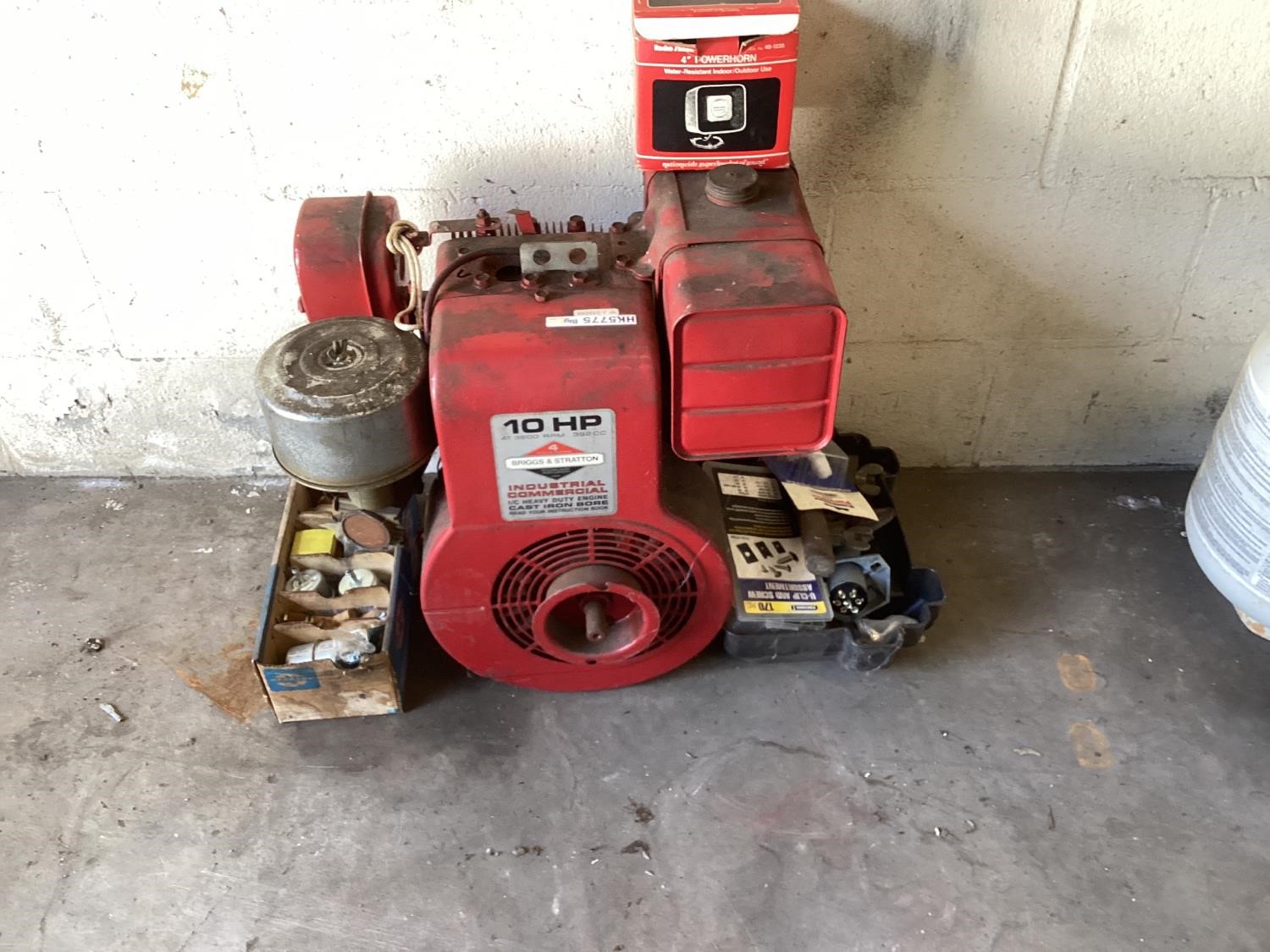 Briggs & Stratton 10 Hp Industrial Commercial Engine BigIron Auctions